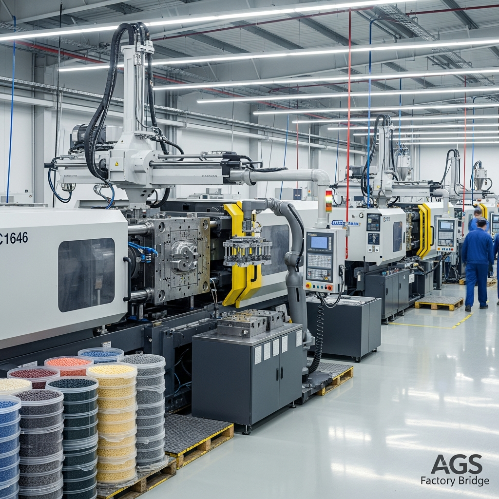 Mașini de Injecție Mase Plastice