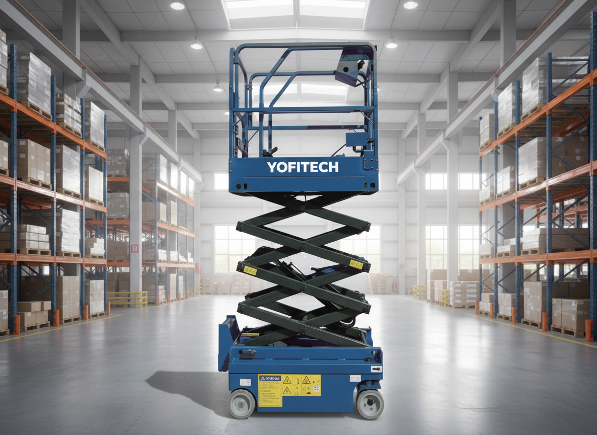 Nacelă Foarfecă Electrică YOFITECH FZPT0406D, 6 m