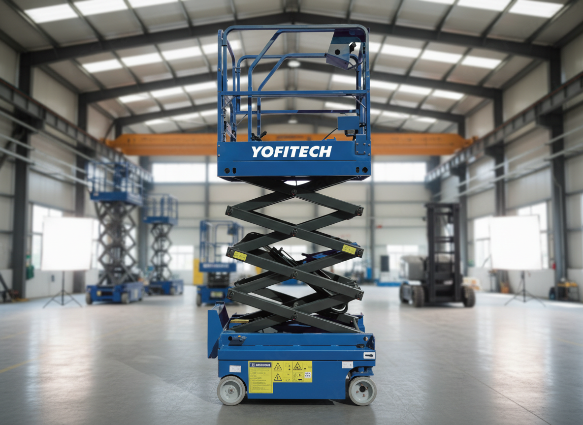 Nacelă Foarfecă Electrică YOFITECH FZPT0810D-Z, 10 m