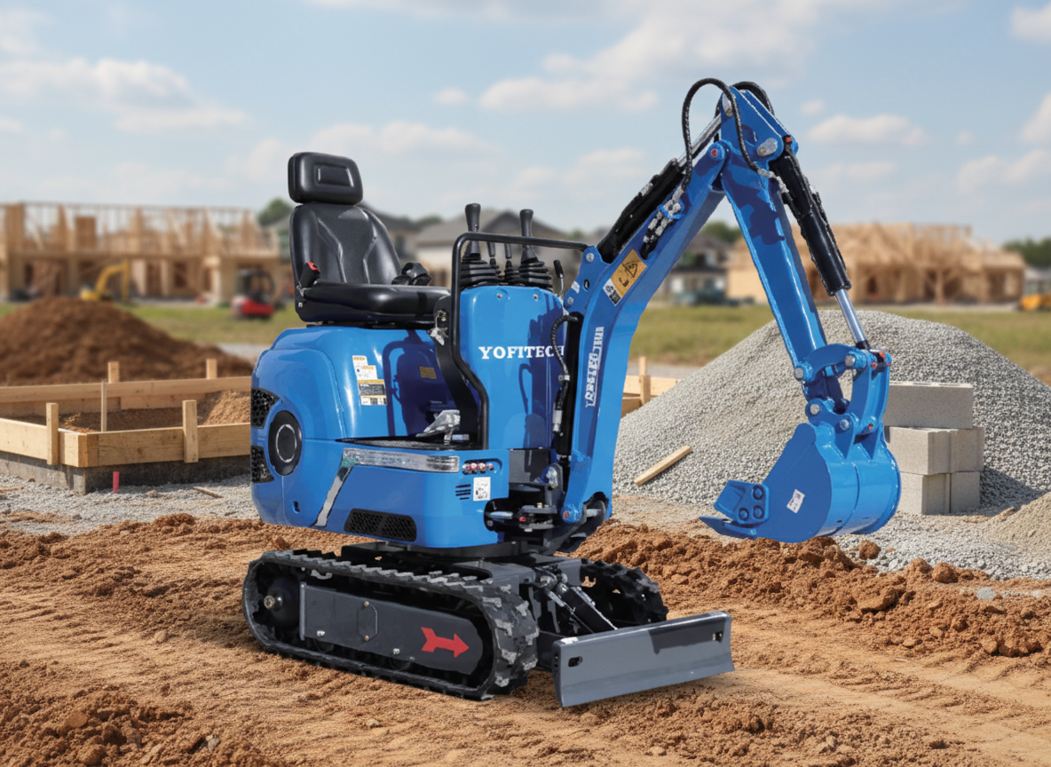 Micro Excavator YOFITECH R06 ECO, 0.7 T