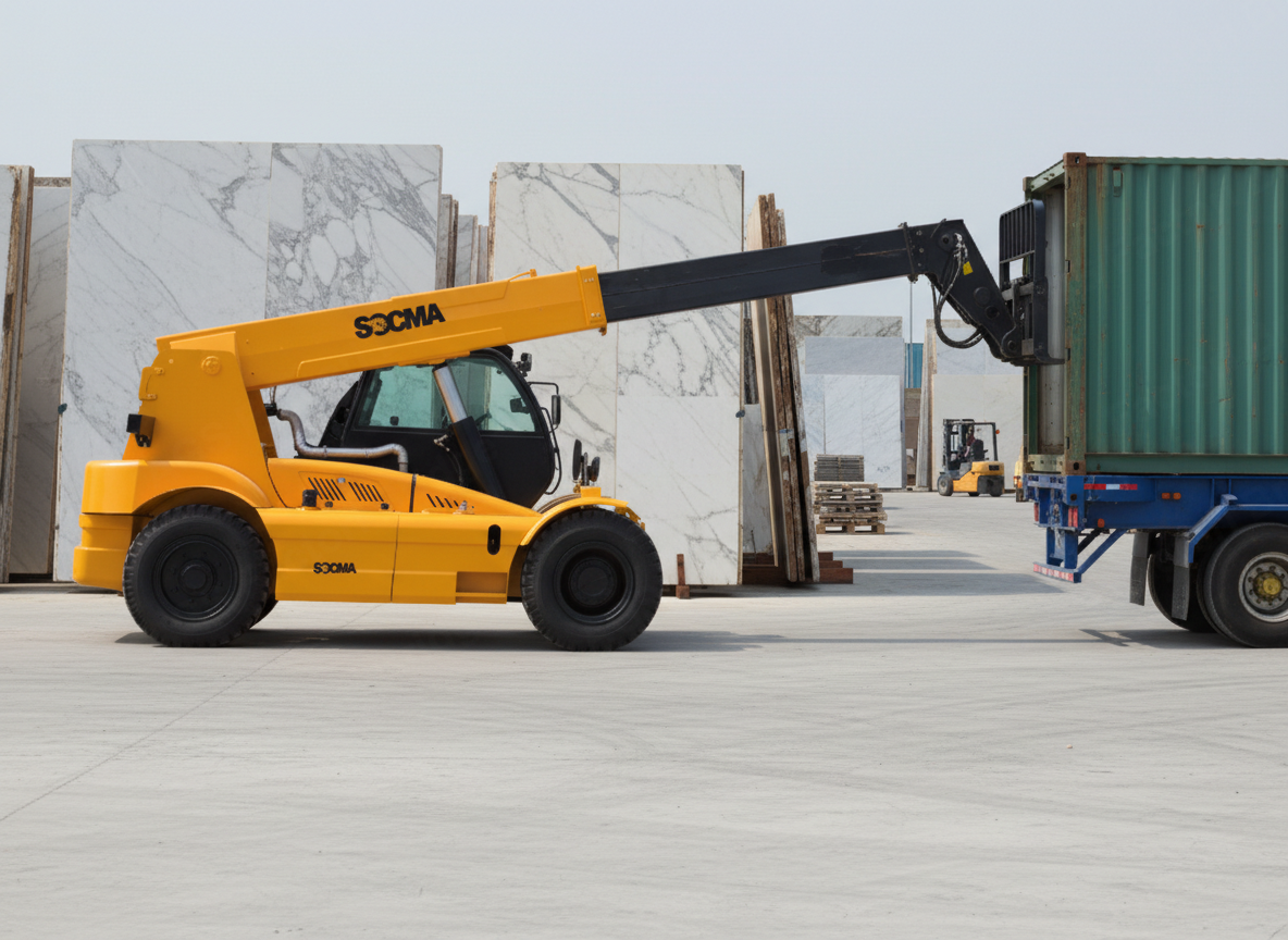 Încărcător Telescopic (Telehandler) SOCMA HNT-50H, 5 T / 4.5 m