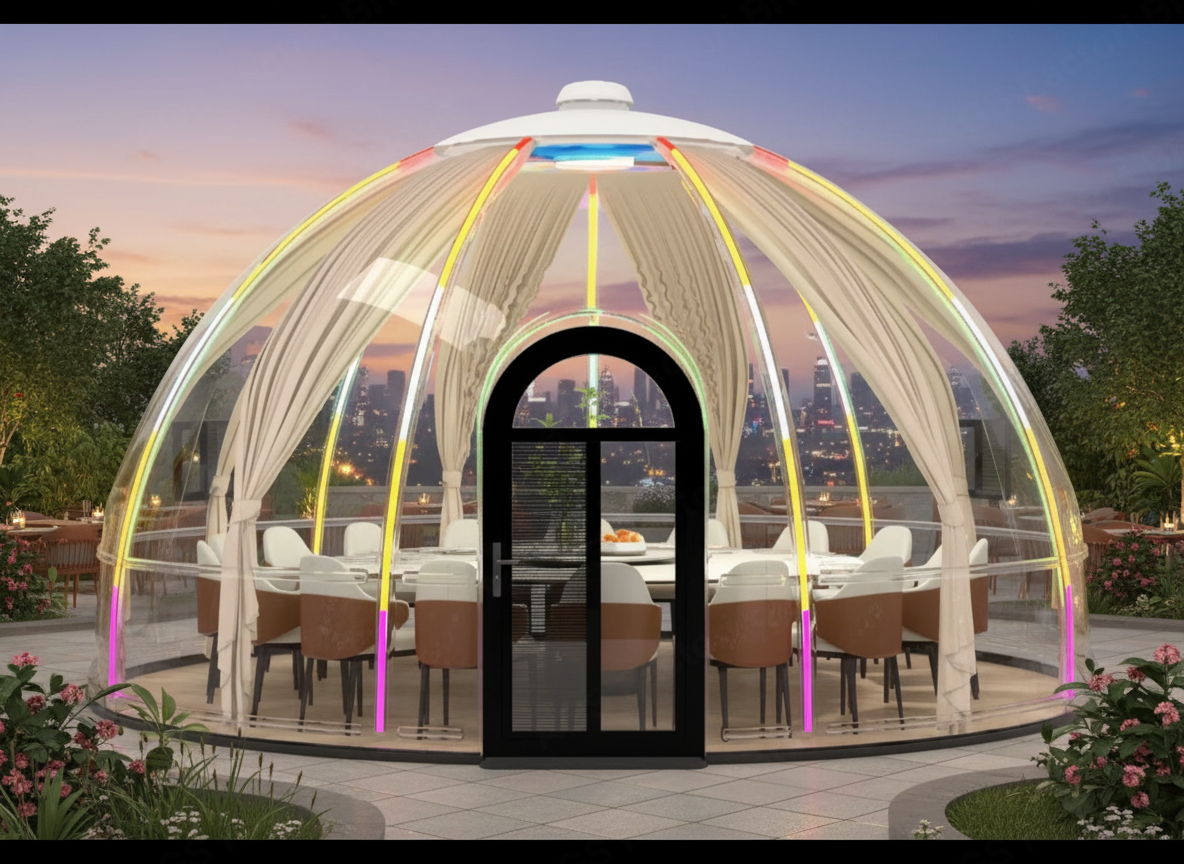 Dom Panoramic Dining, Starry Dome House 5.92m (20-22 persoane)