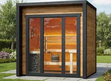 VHealth WJ-HD Outdoor Sauna