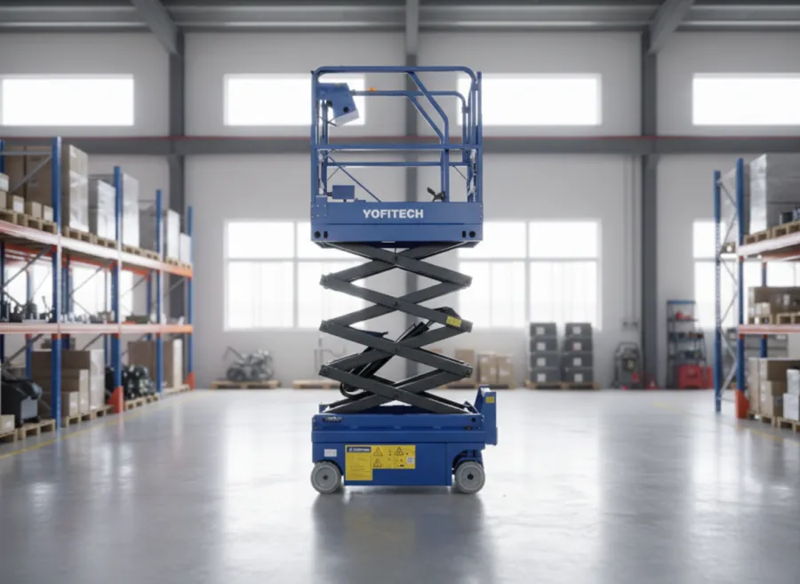 YOFITECH FZPT0407 Electric Scissor Lift, 6.5 m