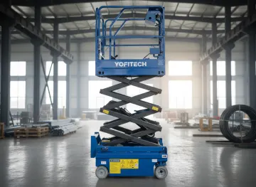 YOFITECH FZPT0608D Electric Scissor Lift, 8 m