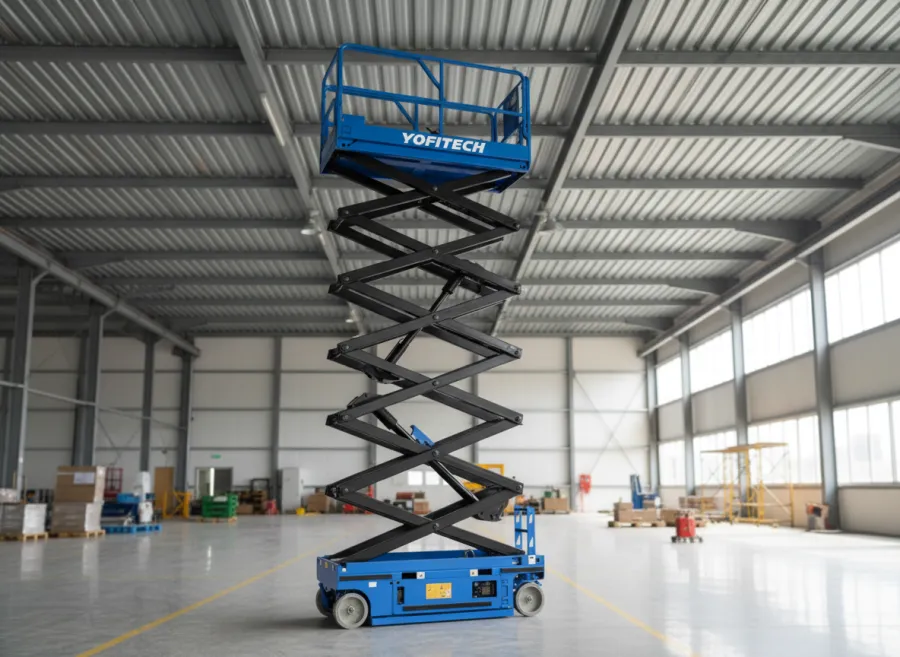 Nacelă Foarfecă Electrică YOFITECH FZPT1012D, 12 m