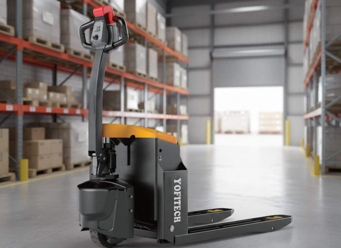 YOFITECH P15H Lead-acid Electric Pallet Truck, 1.5 Tonne