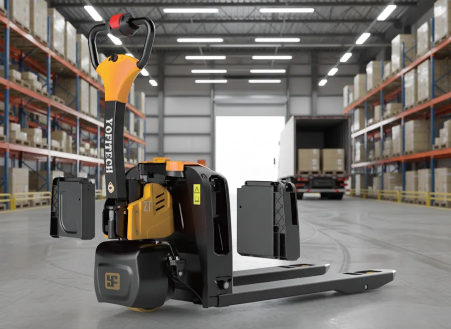 YOFITECH P20 Electric Pallet Truck, 2 T