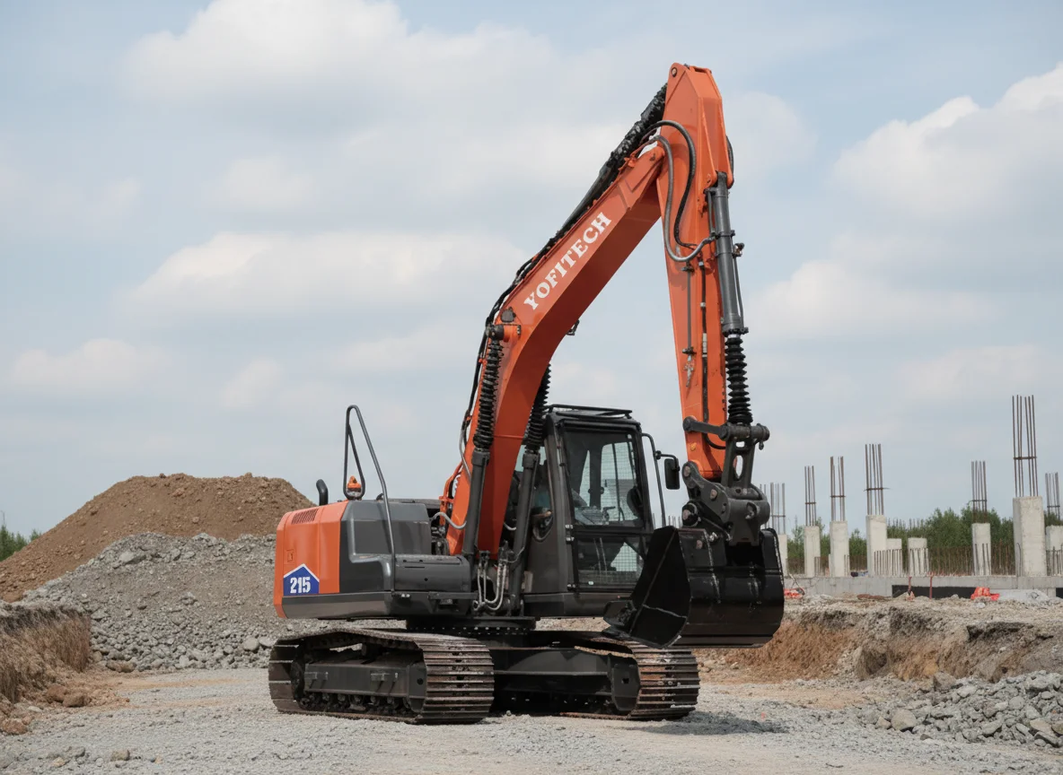 Excavator Mediu Yofitech R150, 15 T
