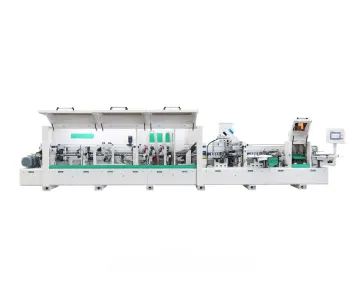 Automatic Edge Banding Machine with Side Hole Drilling Function, PMSK PE-668J-2S-C