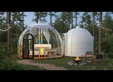 Panoramic Dome B&B, Starry Dome House 13.84 m² + 6.2 m²