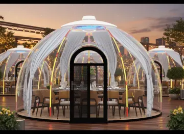 Panoramic Dining Dome, Starry Dome House 4.8m (14-16 persons)
