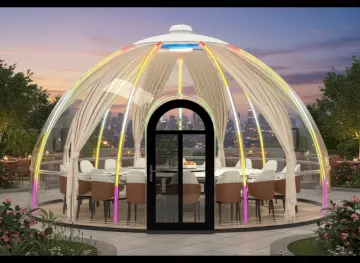Panoramic Dining Dome, Starry Dome House 5.92m (20-22 people)