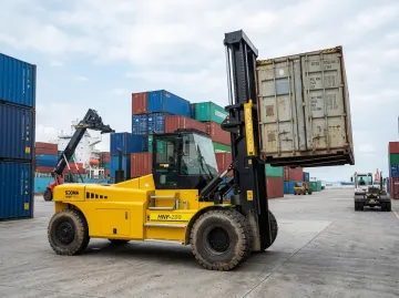SOCMA HNF-280 Diesel Forklift, 28 Tonnes