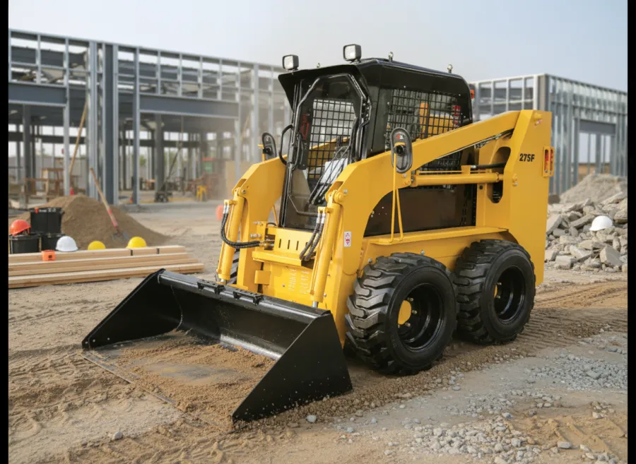 Mini-încărcător Frontal (Skid Steer) YOFITECH 275F, 0.53 m³