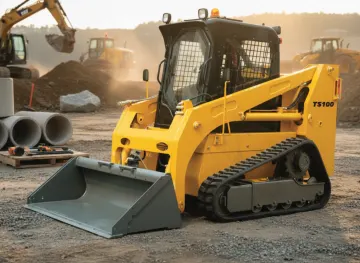 YOFITECH TS100 Tracked Skid Steer Loader, 0.6 m³