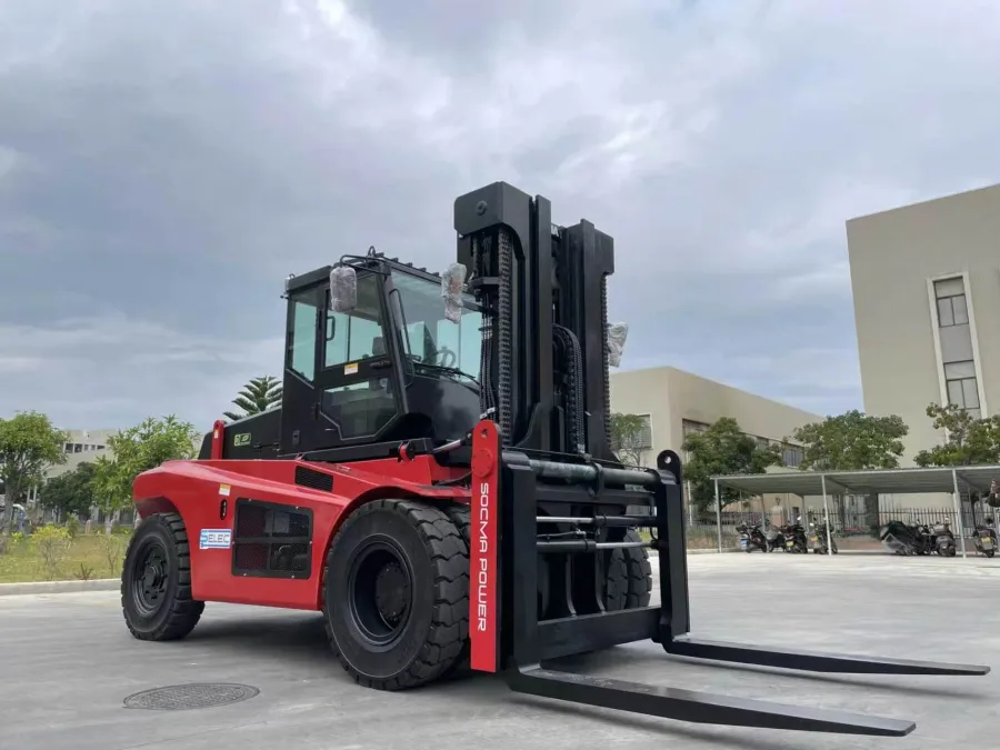 SOCMA HNF-100EL Electric Forklift, 10 Tonnes